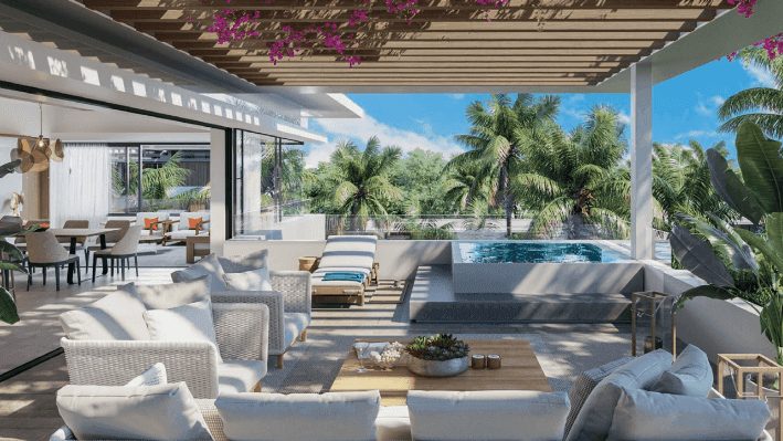 3-Bedroom Penthouse with Pool and Terrace