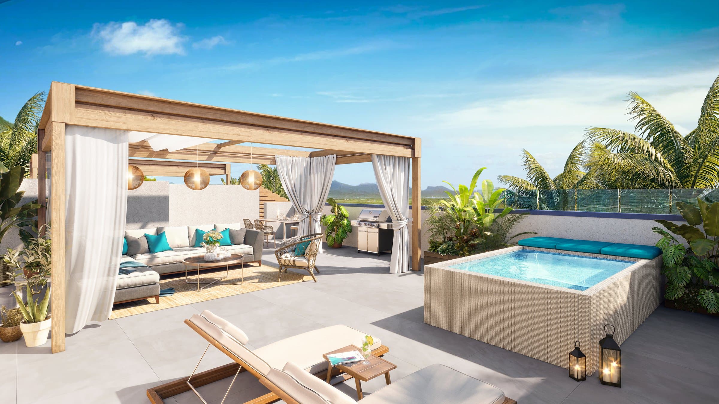 Exclusive Penthouse in the Heart of Pereybere